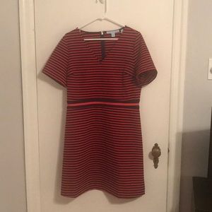 Draper James Stripe Ponte A-Line Dress Size Large